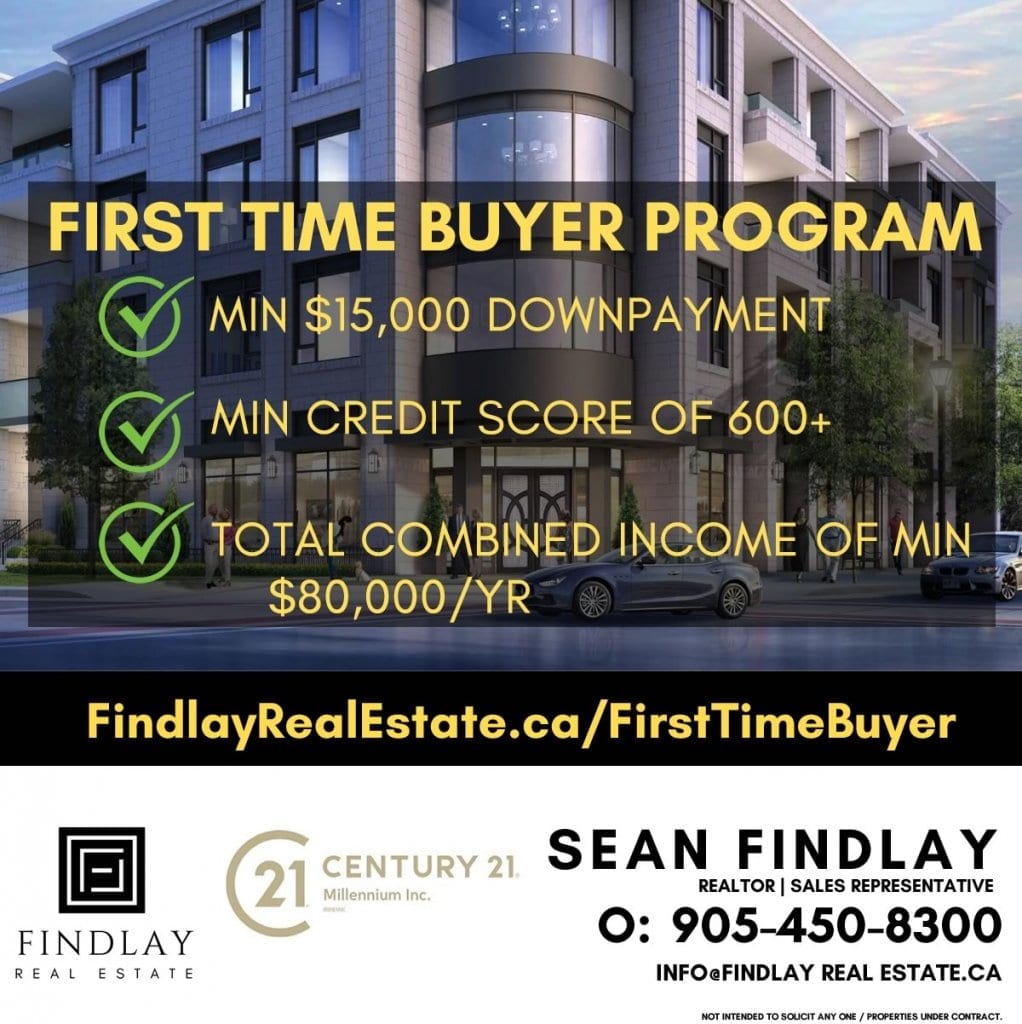 First-Time-Home-Buyers-Program-Sean-Findlay-RealEstate-Toronto-Mississauga-Brampton-RealEstate-house-century21-kellerwilliams-ipro-condos