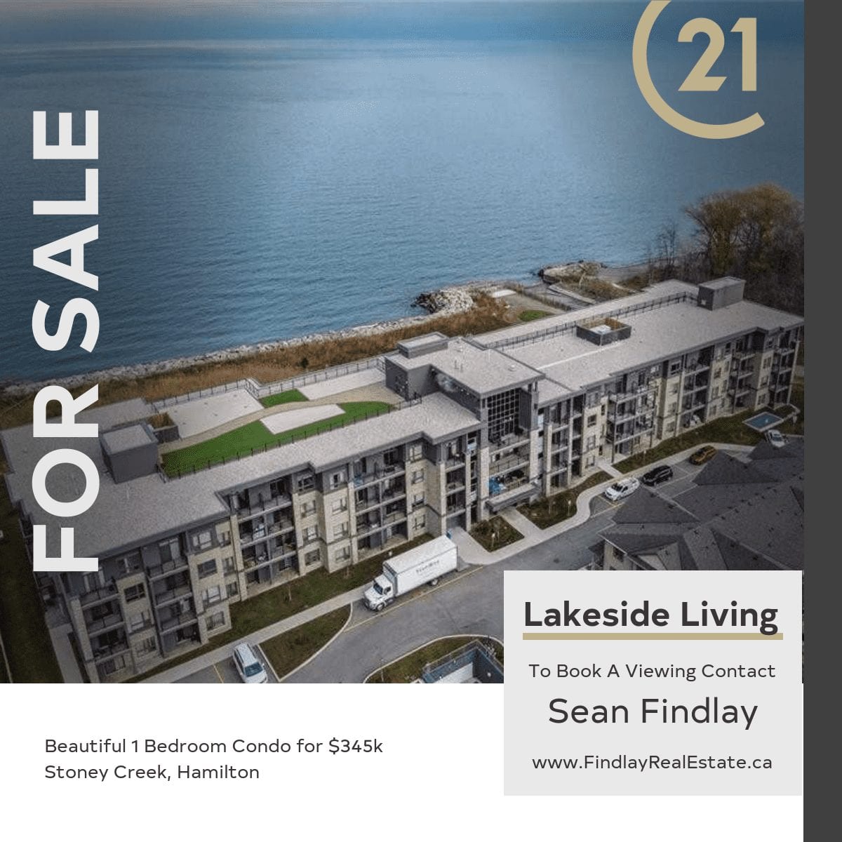 Beautiful Stoney Creek Lakeside Condos For Sale: Move in Winter/Spring 2020