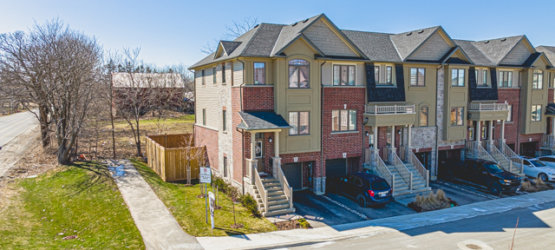 Stunning End Unit Freehold Townhome For Sale: 1 Barley Lane, Ancaster