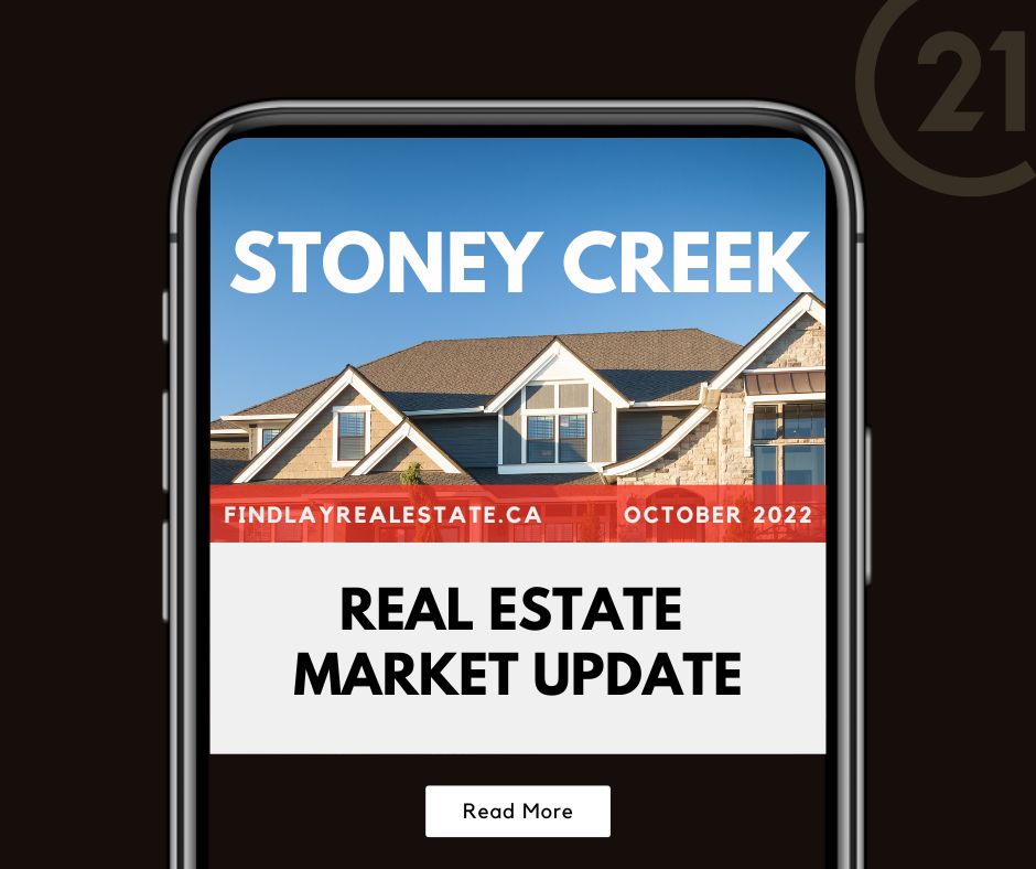 STONEY CREEK HOUSING MARKET REPORT - OCTOBER 2022 REAL ESTATE TRENDS AND STATS - Sean Findlay Realtor -1
