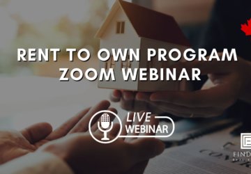 Learn About Our Rent To Own Program In Our Upcoming Zoom Webinar Series