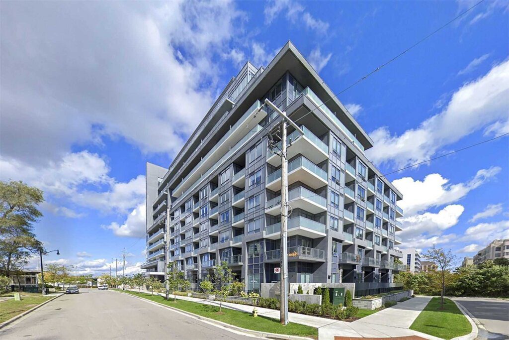 front view of 7 Kenaston Gardens Condo in Toronto